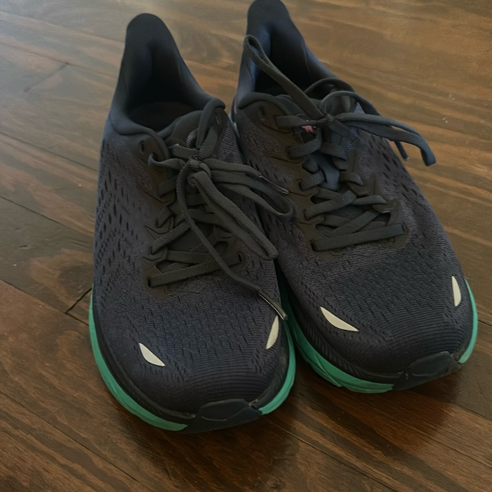 Hoka size 6.5 dark navy, gentle use